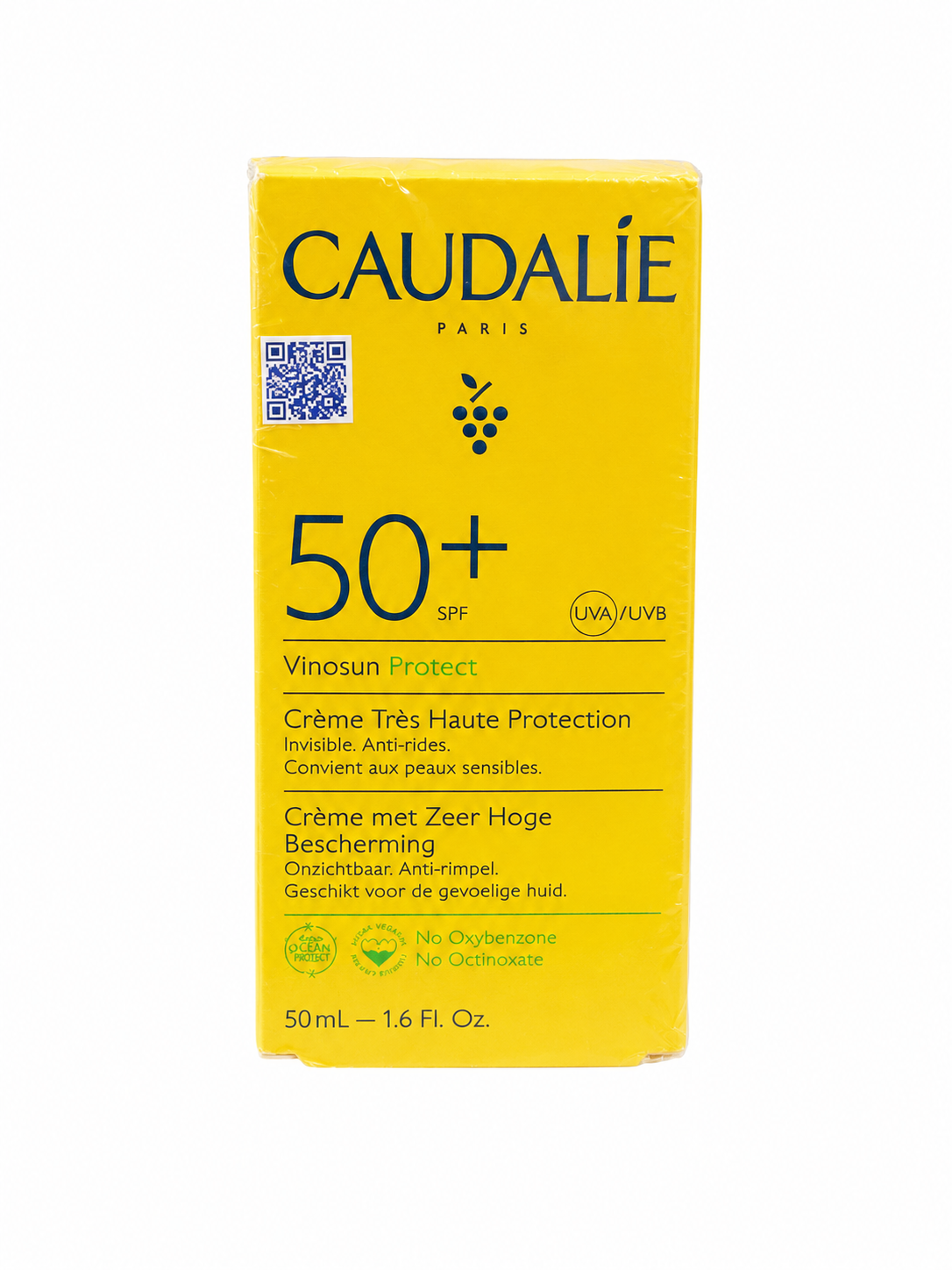 Claudalie SPF 50+ Vinosun Protect Sunblock (50ml)