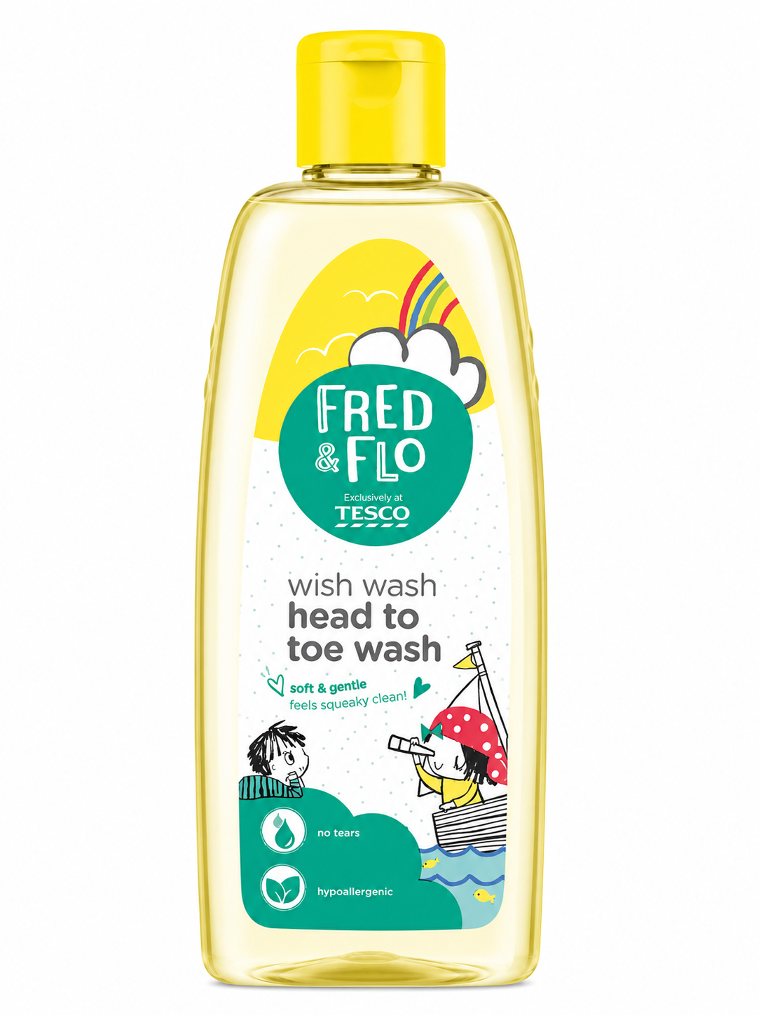 Fred &amp; Flo Wish Wash Head to Toe Wash (UK)