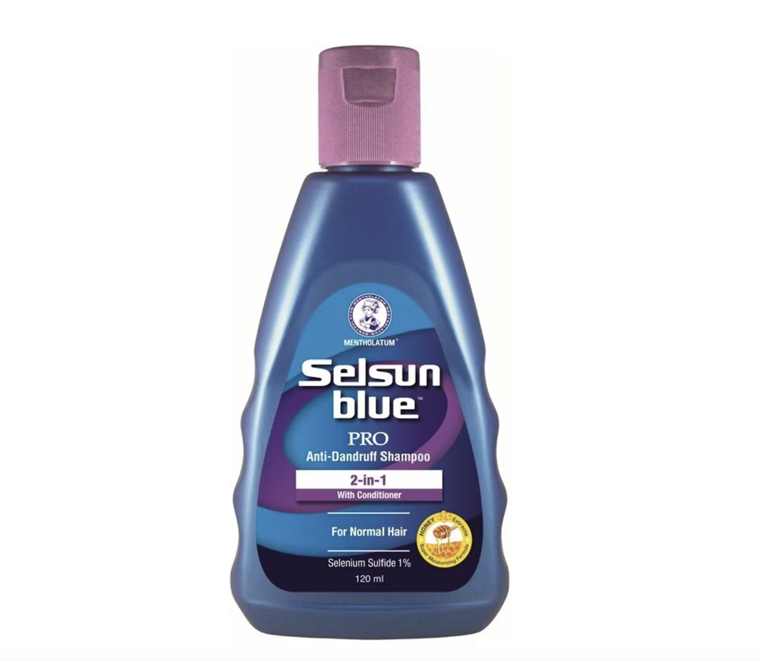 Selsun Blue (PURPLE, 2-In-1 Pro Anti-Dandruff Shampoo) 120ml
