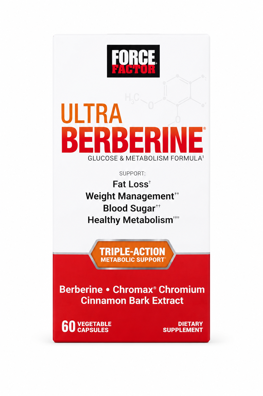 Ultra Berberine Triple Action (60 Capsules)