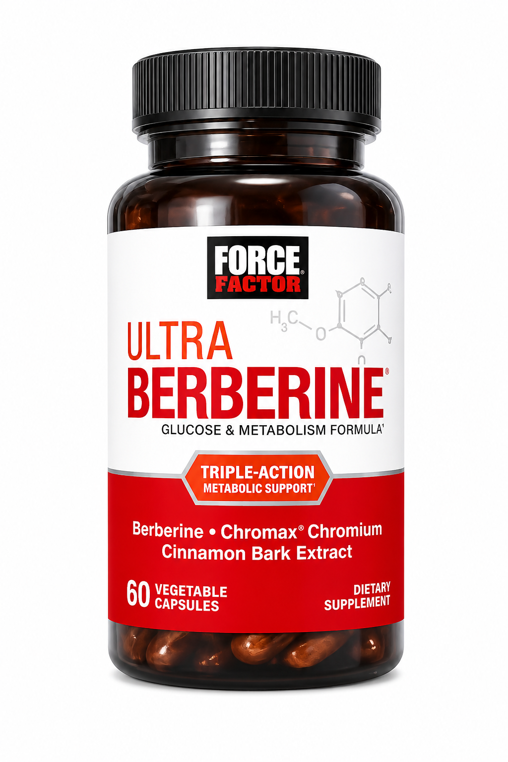 Ultra Berberine Triple Action (60 Capsules)