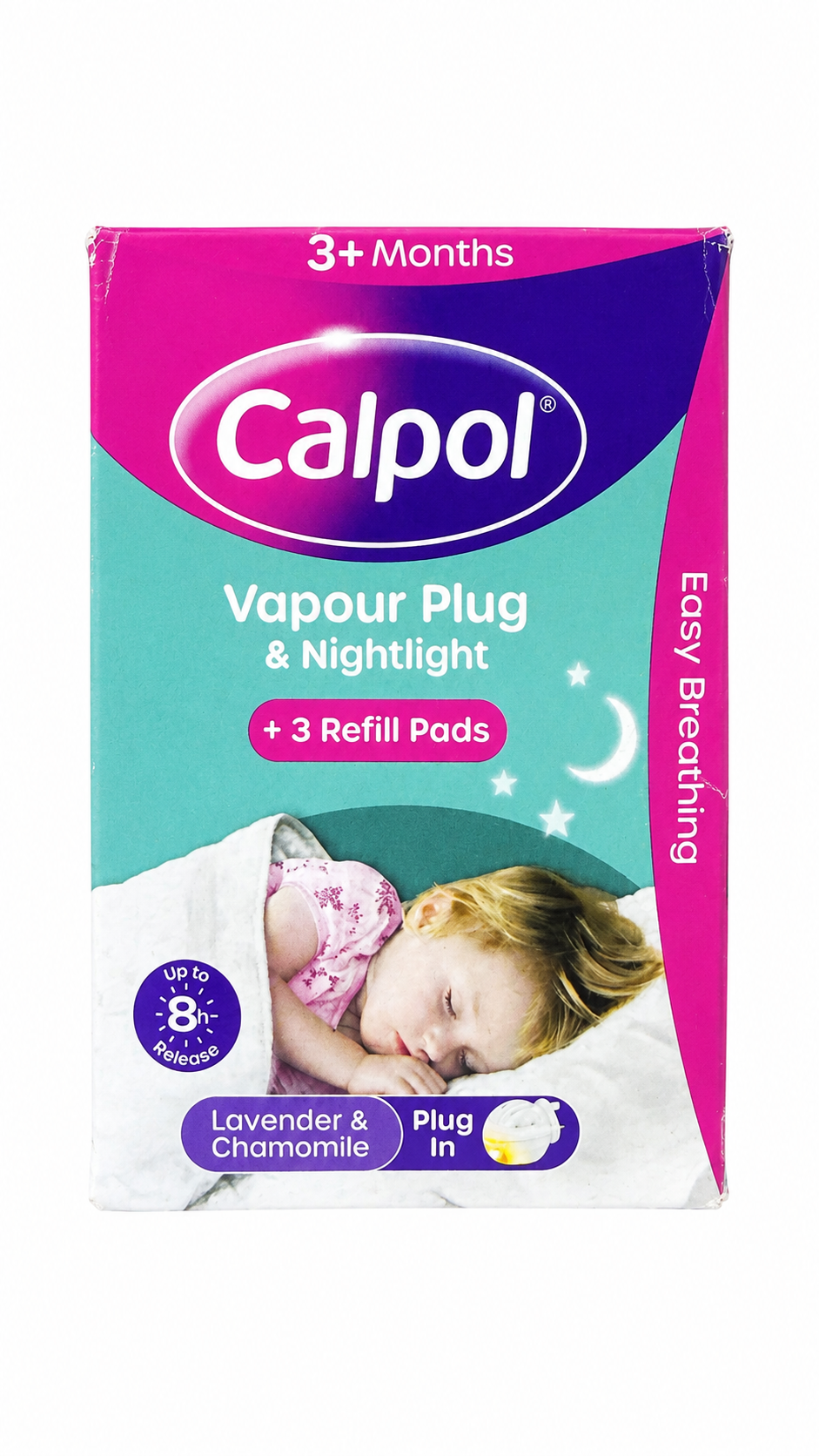 Calpol Vapour Plug & Nightlight + 3 Refill Pads