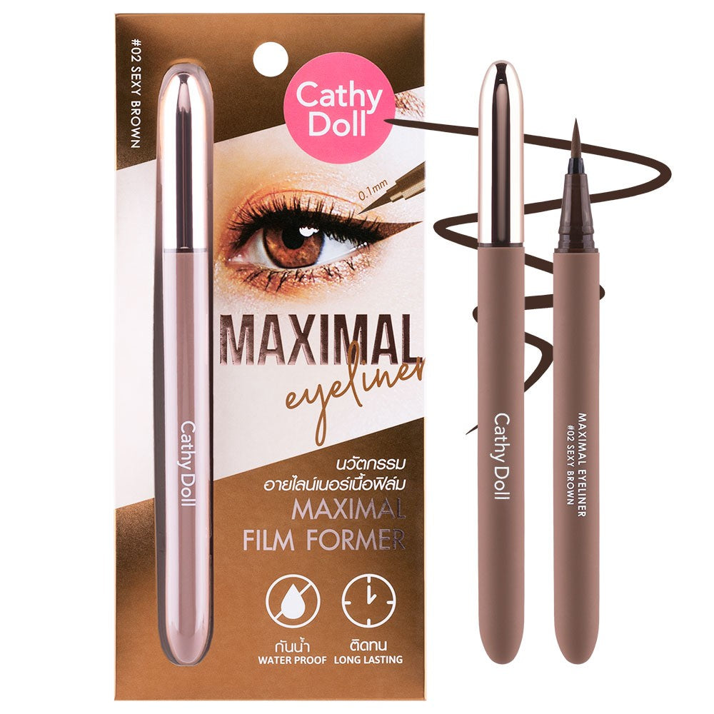 Cathy Doll Maximal Eyeliner (Brown)
