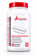 Metabolic Vitamin D3 + K2 Max Dose (180 Capsules)