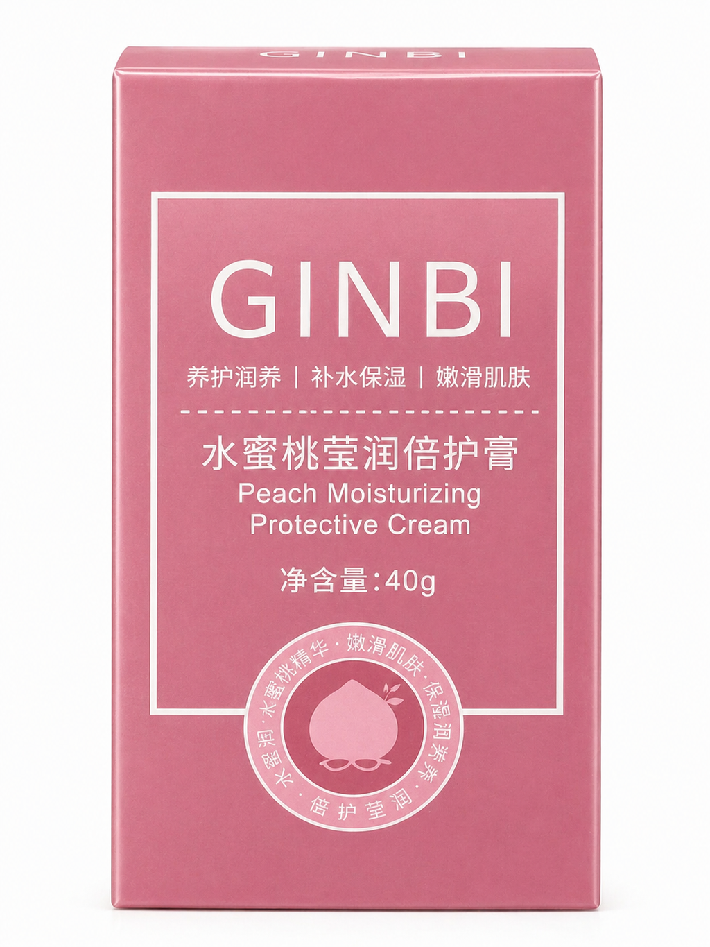 GINBI Peach Moisturizing Protective Cream