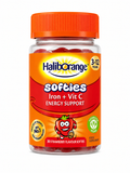 Softies Iron + Vitamin C, Gummies for KIDS (30 Strawberry gummies)