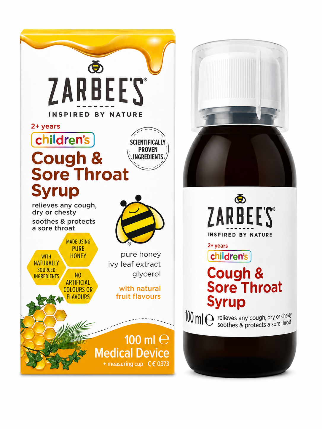 Kids Honey & Ivy Leaf Cough Syrup (100ml)