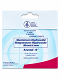 Kremil-S® Chewable Tablets  (Antacid & Antiflatulent) 4 chewable tablets per pack