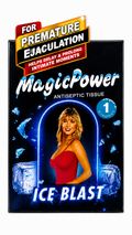 MagicPower Ice Blast Delaying Tissue for Premature Ejaculation