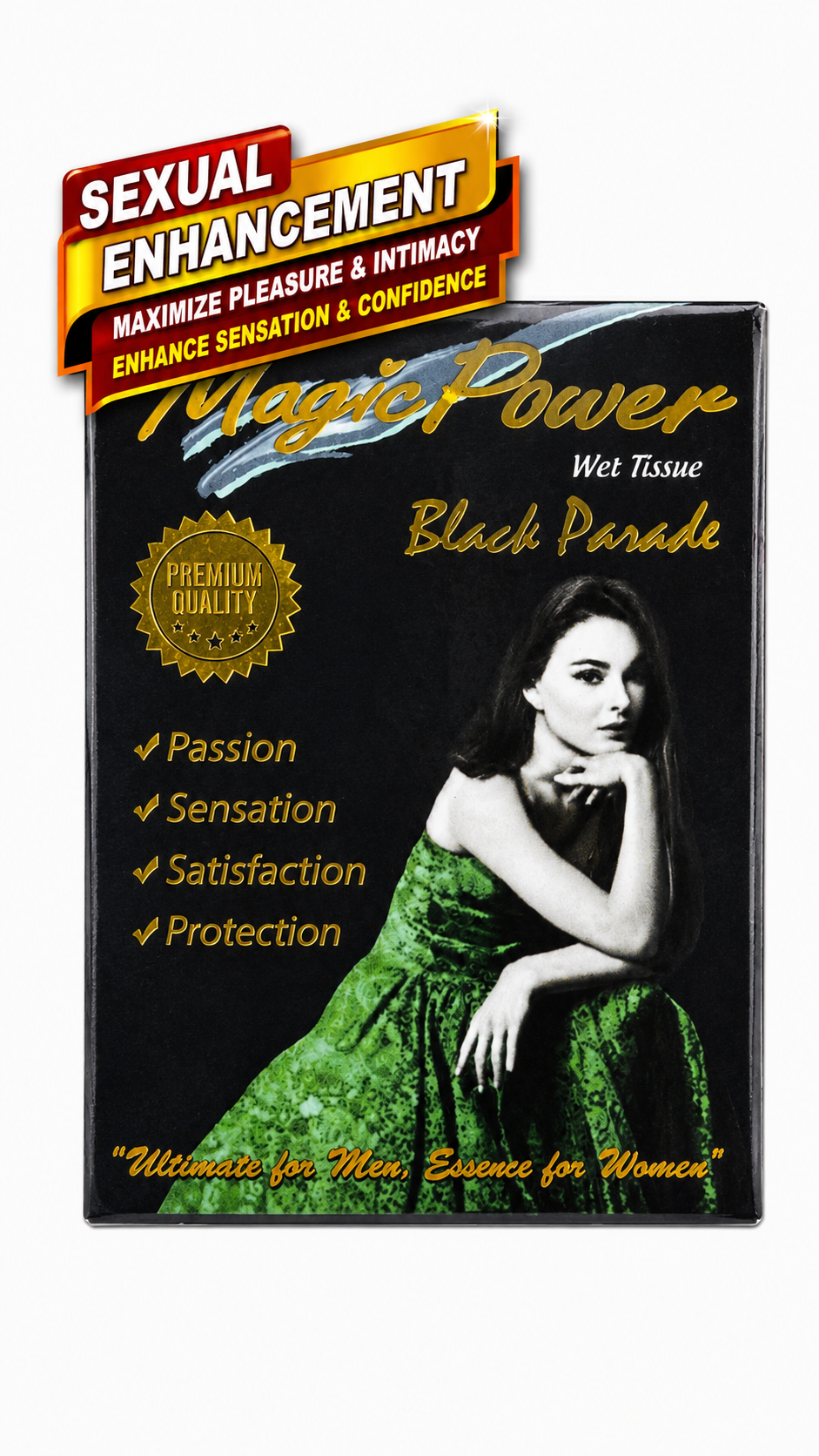 MagicPower Wet Tissue (Pleasure Enhancer)  (Indonesia)