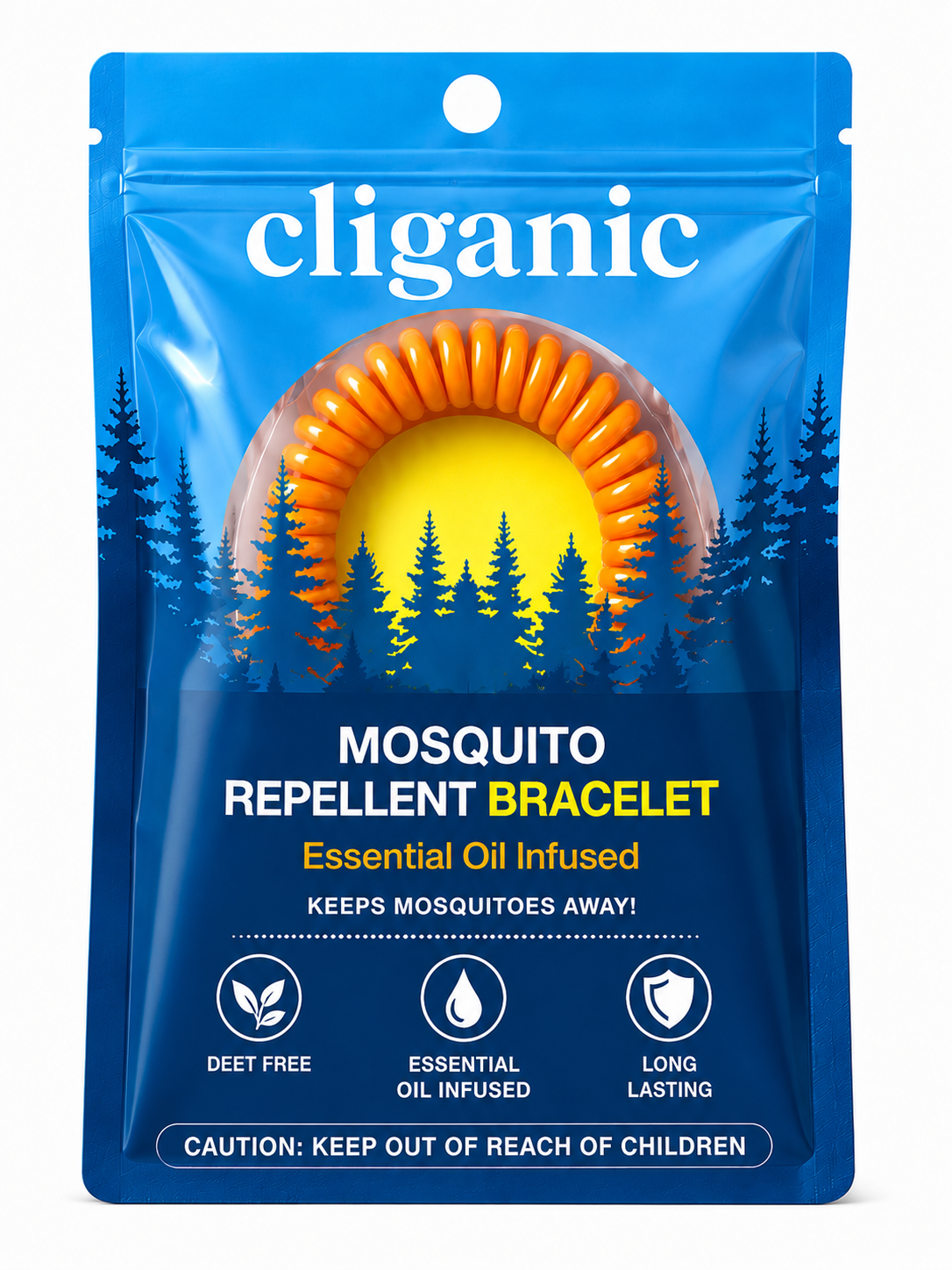 Cliganic Mosquito Repellent Bracelet