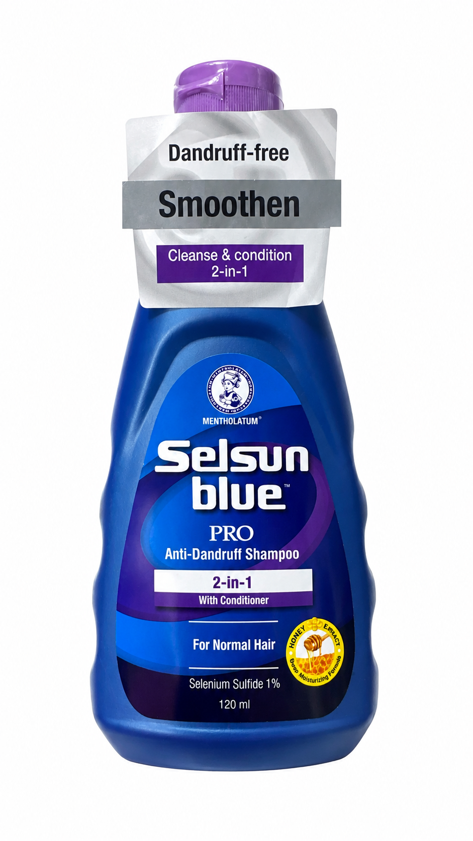 Selsun Blue PRO 2-in-1 Anti-Dandruff Shampoo with Conditioner (120ml)