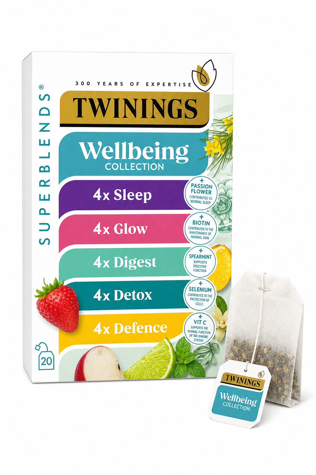 SuperBlends Wellbeing Collection (20 Teabags)