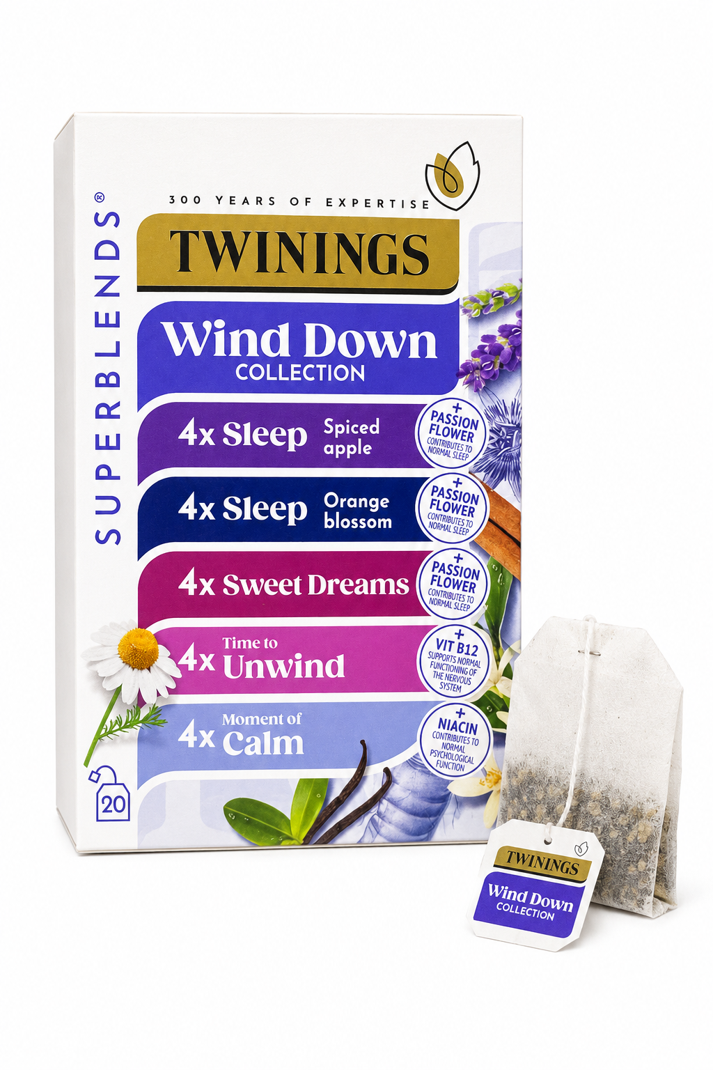 SuperBlends Wind Down Collection (20 teabags)