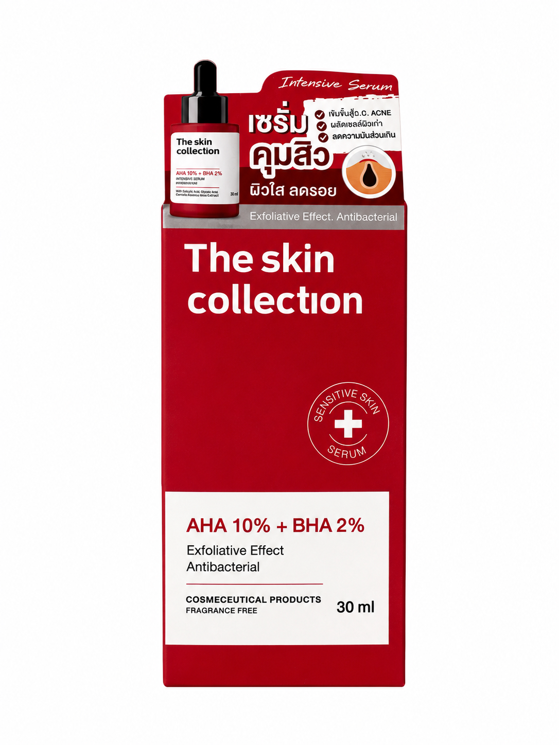 The skin collection AHA 10% + BHA 2% (30 ml.)