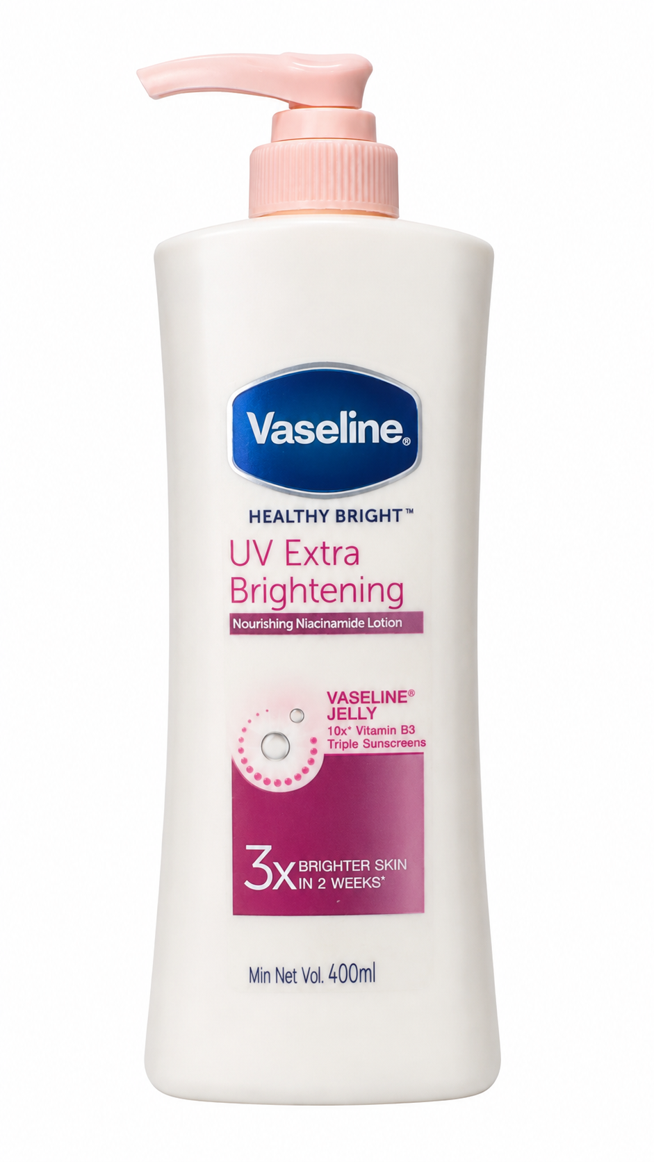 Vaseline Healthy Bright UV Extra Brightening Nourishing Niacinamide Lotion (400ml) (Philippines)