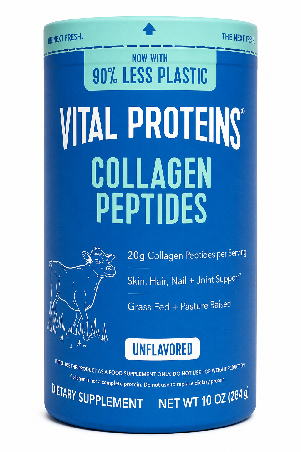 Vital Proteins Collagen Peptides Unflavored (10 oz., 284g)